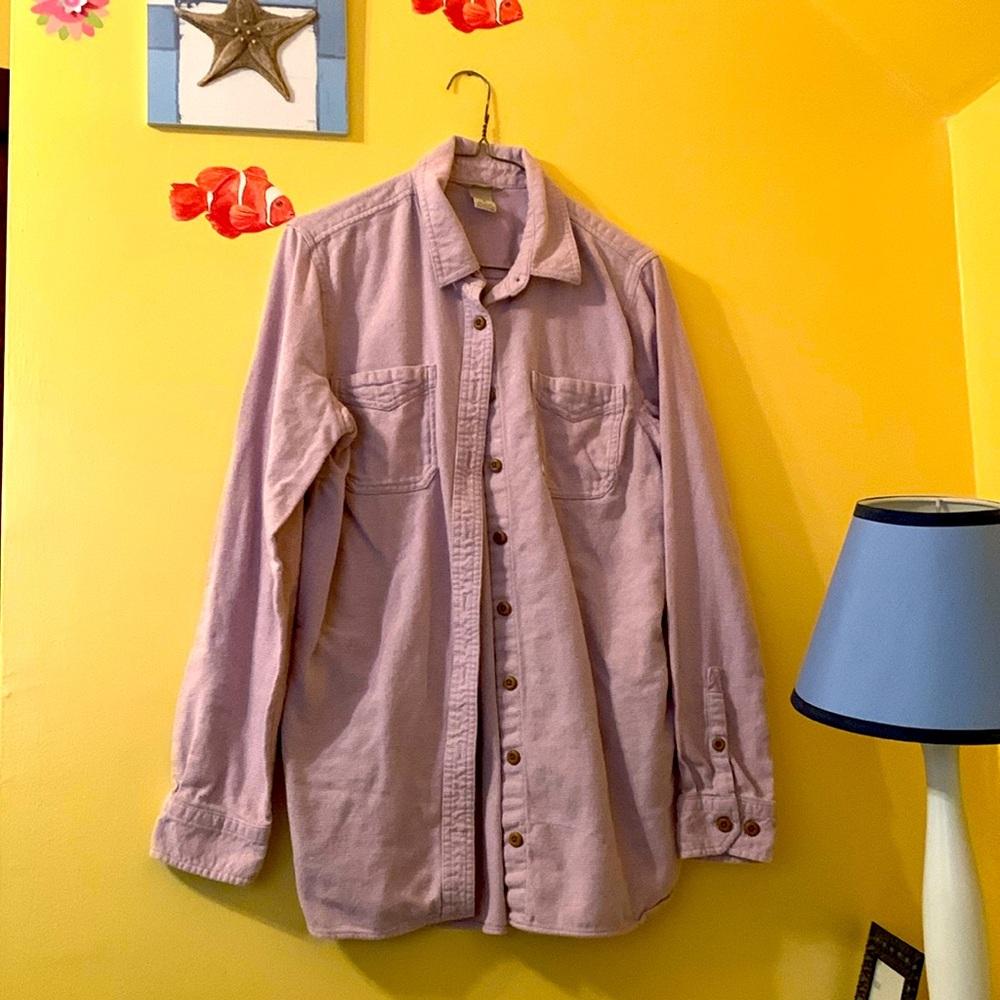 Mauve Button-Down